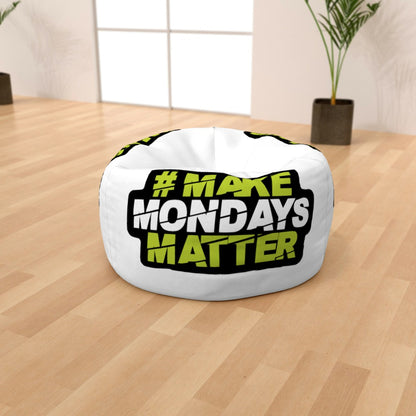 Make Mondays Matter Bean Bag Round